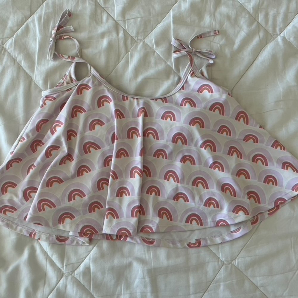 Kortni Jeane rainbow swing top